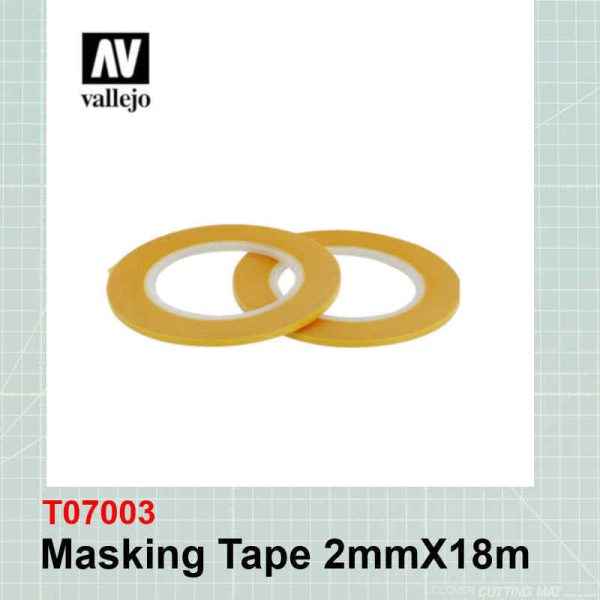 Masking Tape 2mm x 18m T07003