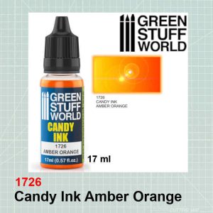 Candy Inks GSW's range of Candy Inks. Their excellent brightness and transparency allow them to be used for colour filters for modifying metals, gems, glass, lights, visors... or any other parts which you would want to intensify their colours. Dries fast for a gloss and smooth finish. Can be applied by brush and airbrush. - Applying by brush will yield a lacquered and intense finish. It must be left to dry completely and big cumulations of paint should be avoided, as this will affect their properties. - If using an airbrush, the colour filters will be thinner and can be used to modify the chameleon colours, as well as for other metallic or transparent effects.