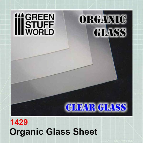Organic GLASS Sheet - Clear 1429