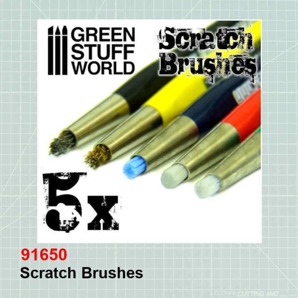 Scratch Brush set 5pc 1650