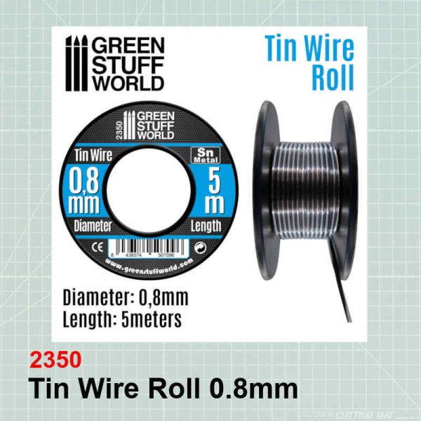 Flexible tin wire roll 0.8mm 2350
