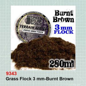 Grass Flock 3 mm-Medium Green 9343