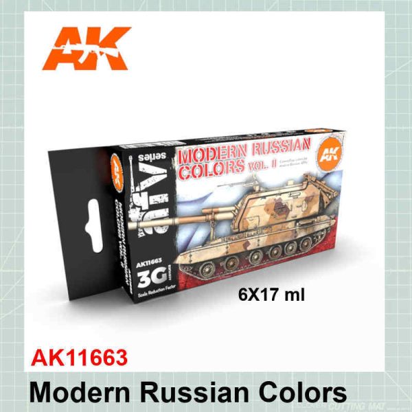 Modern Russian Colors Set AK11663
