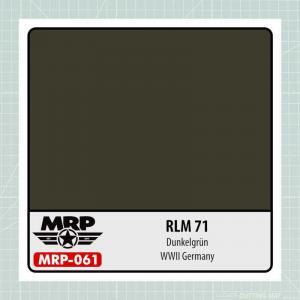 Lacquer Paint Dunkelgrun RLM71