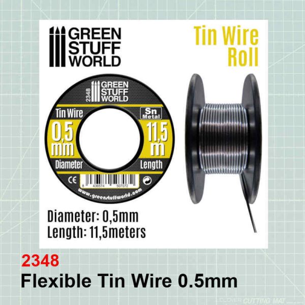 Flexible tin wire roll 0.4mm 2348
