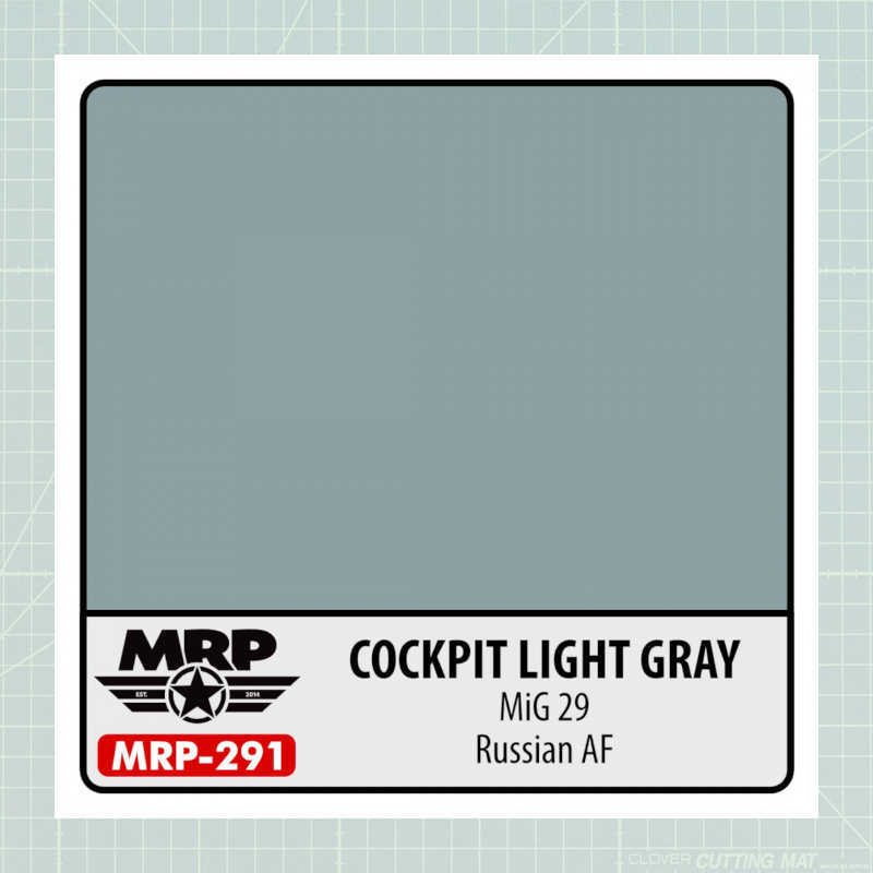 Lacquer Paint Cockpit Light Grey MIG-29