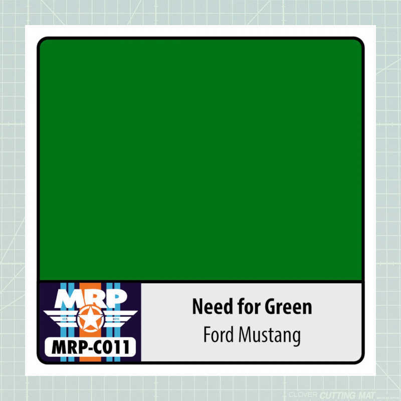 Lacquer Paint Need for Green Ford Mustang