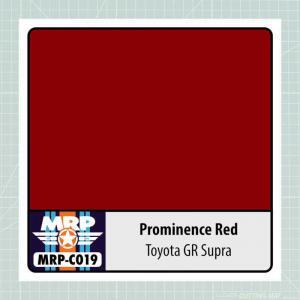 Lacquer Paint Prominence Red Toyota GR Superb