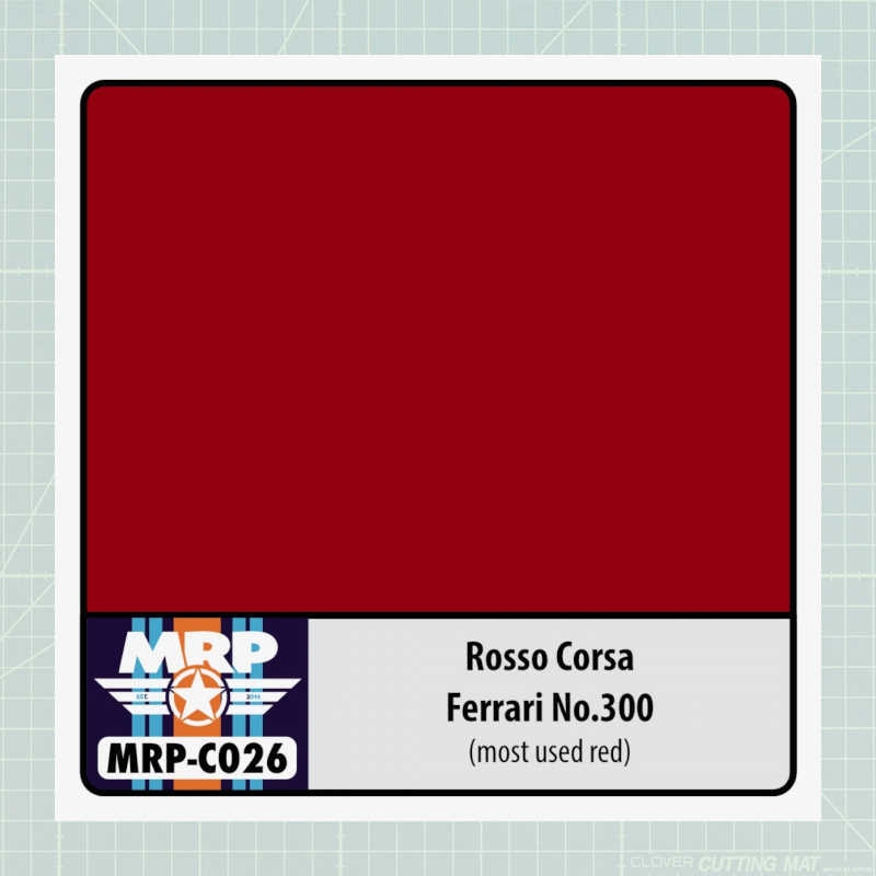 Lacquer Paint Rosso Corsa Ferrari No. 300