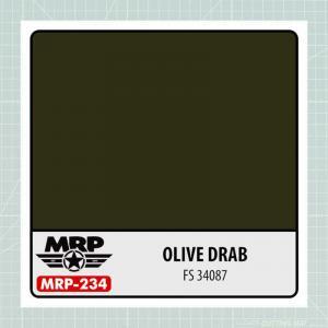 Lacquer Paint Olive Drab FS34087