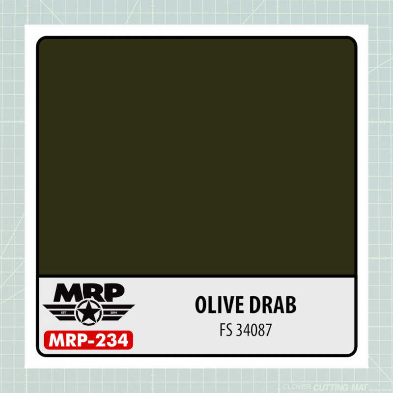 Lacquer Paint Olive Drab FS34087
