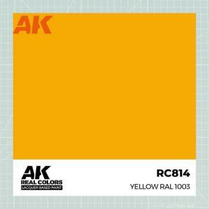 YELLOW lacquer paint