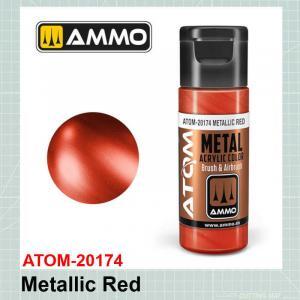 צבע אדום מטאלי