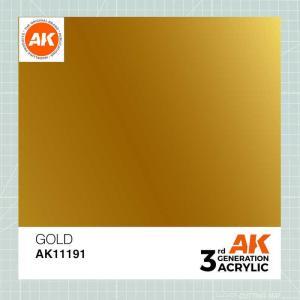 Acrylic paint Gold – Metallic FS17043