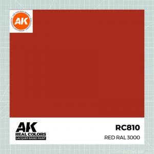 Red RAL3000