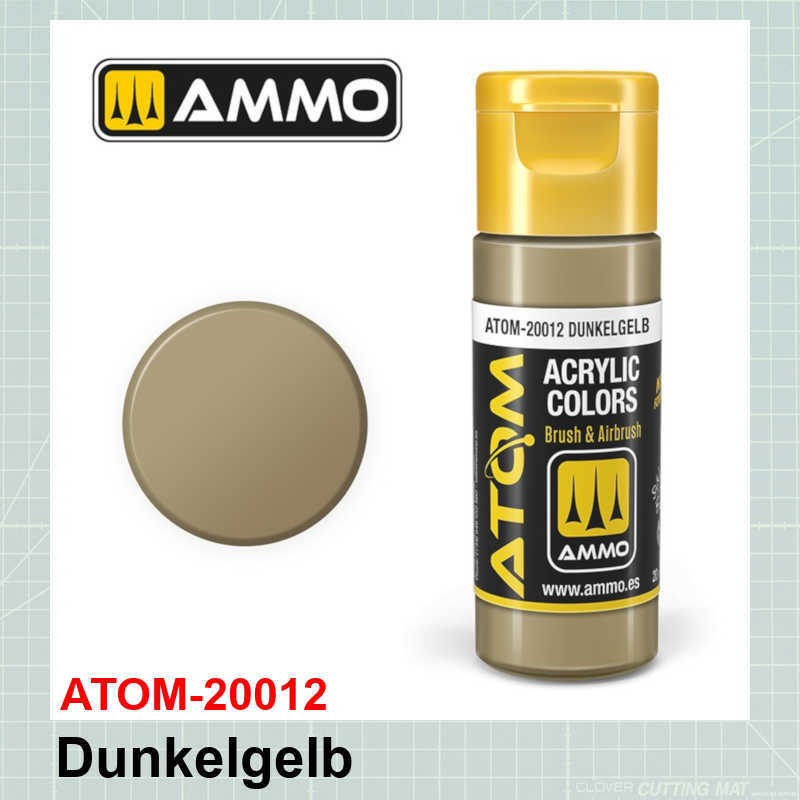 ATOM Color Dunkelgelb RAL7028