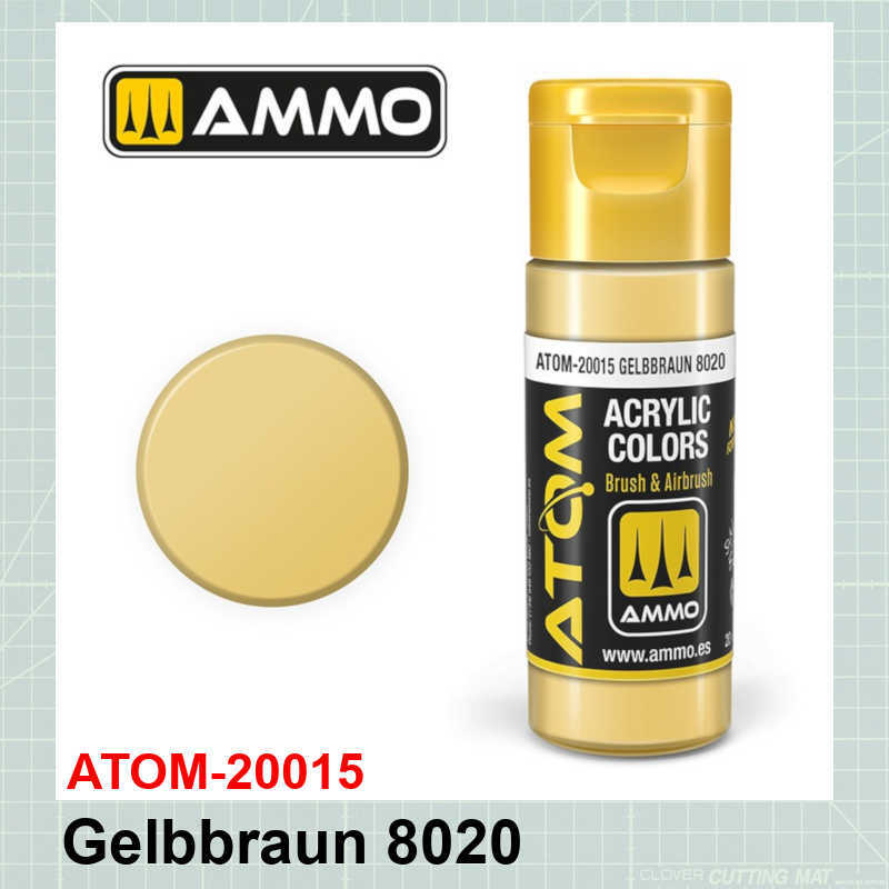 ATOM Color Gelbbraun RAL 8020