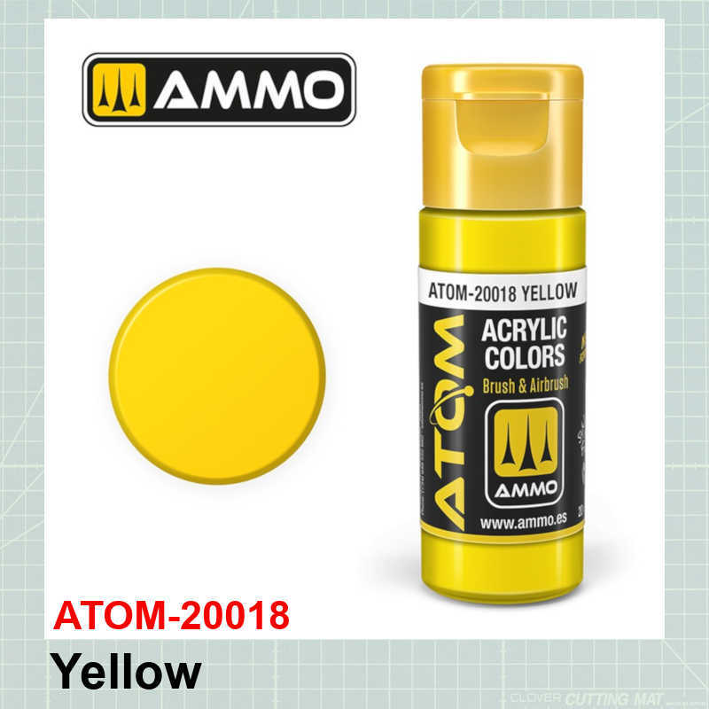 ATOM Color Yellow RAL 1023
