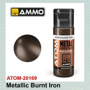 צבע מתכתי ברזל שרוף