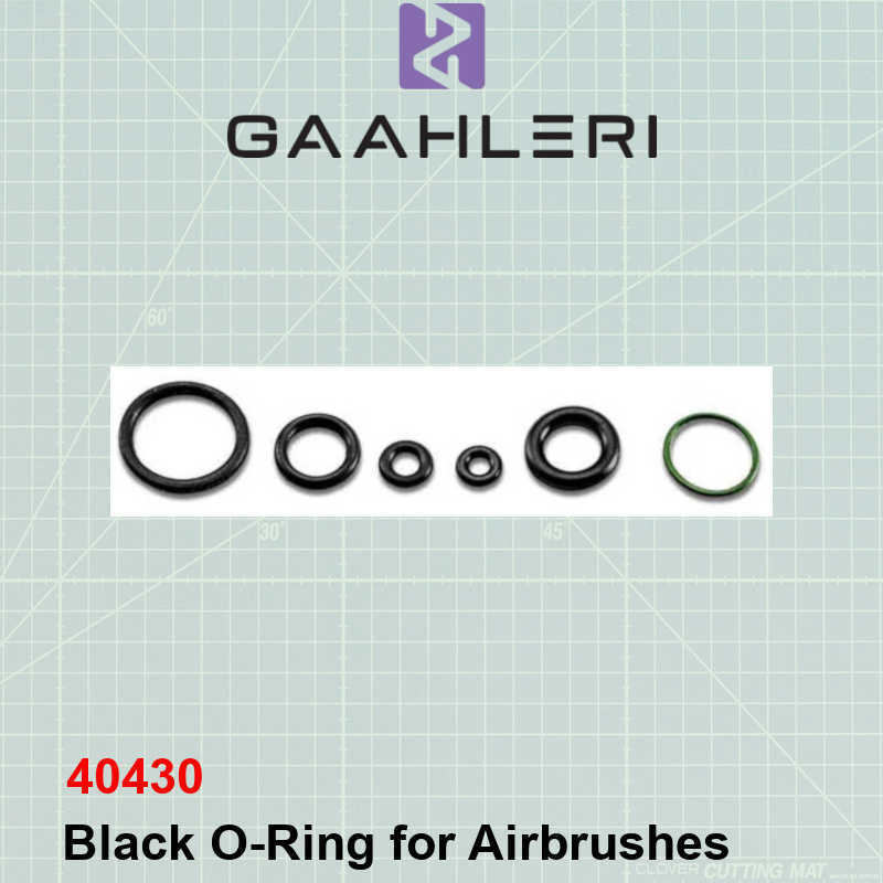 Black O-Ring for Airbrushes