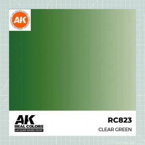 צבע ירוק שקוף