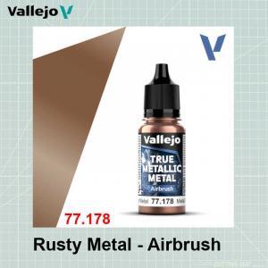 צבע מתכת חלודה