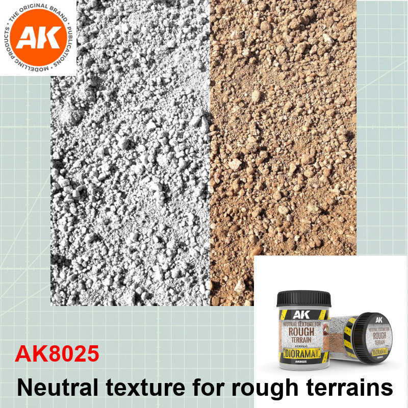 Neutral texture for rough terrains