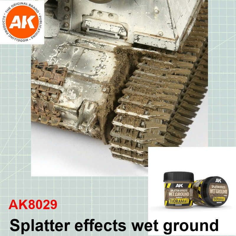 Splatter effects wet ground