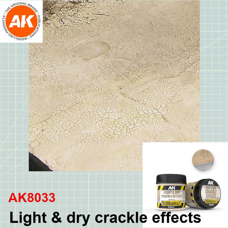 Light & dry crackle effects
