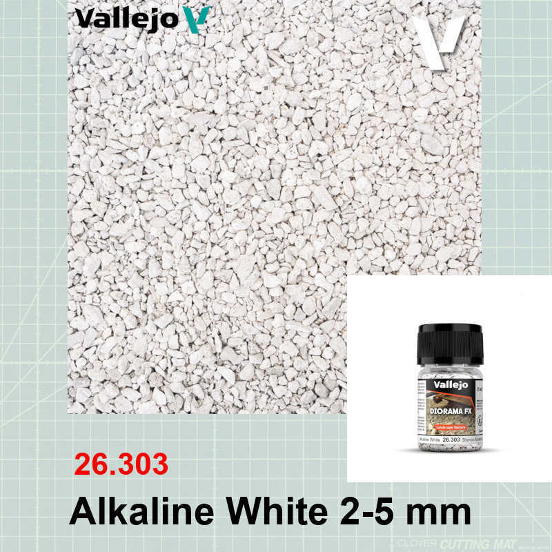 Diorama Alkaline White 2-5 mm